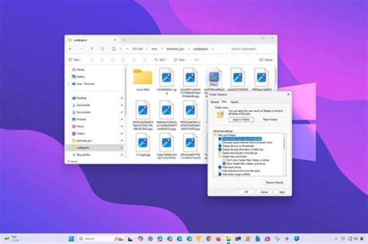 How do I disable thumbnails?