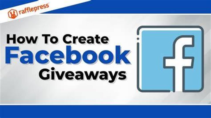 How do I do a free giveaway on Facebook?