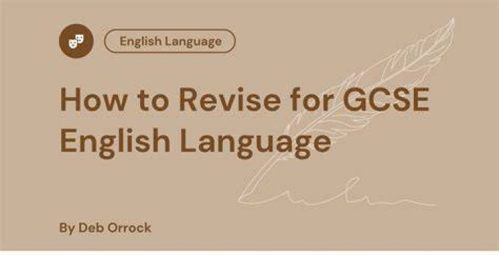 How do I do well in GCSE English?