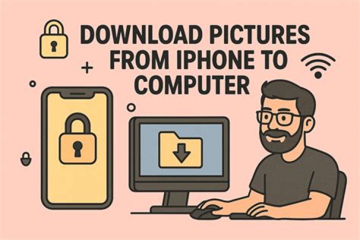 How do I download pictures from line?