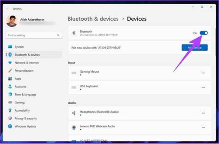 How do I enable my Bluetooth?