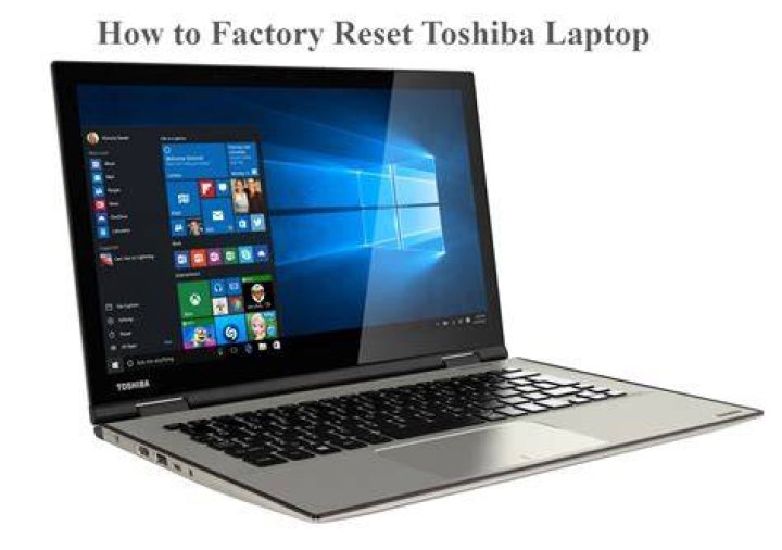 How do I factory reset my Toshiba Satellite c850?