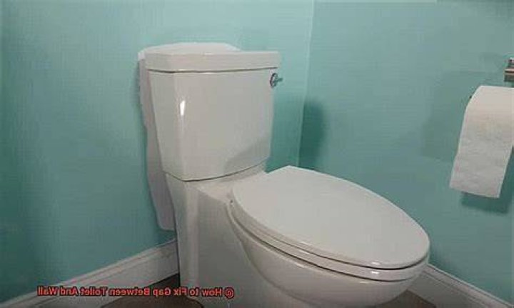 How do I fill the gap between my toilet and floor?