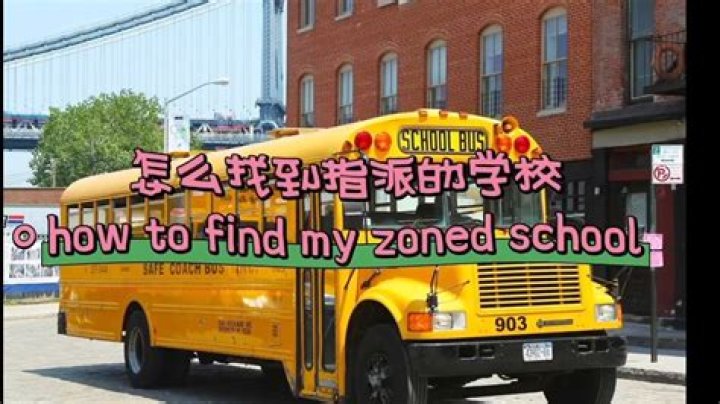 How do I find my zoned school NYC?