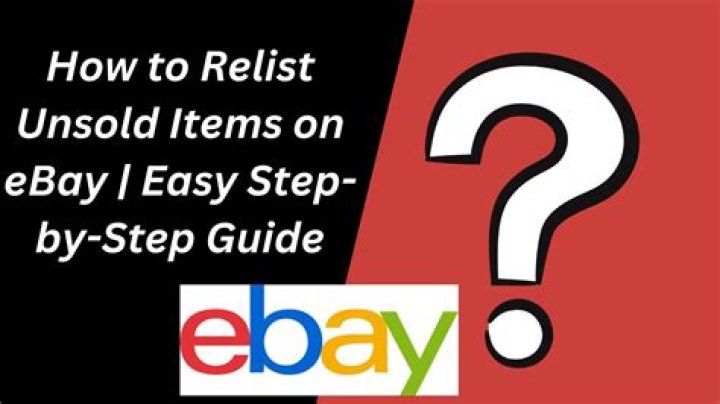 How do I find old unsold items on eBay?