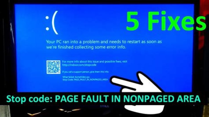How do I fix BSOD STOP 0x00000050 page fault in a nonpaged area?
