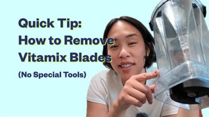 How do I fix my Vitamix blade?