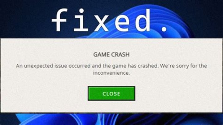 How do I fix my Xbox one game from crashing?