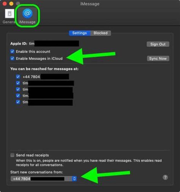 How do I get iMessage on my MacBook?