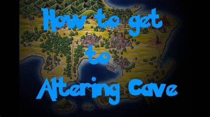 How do I get into altering cave?