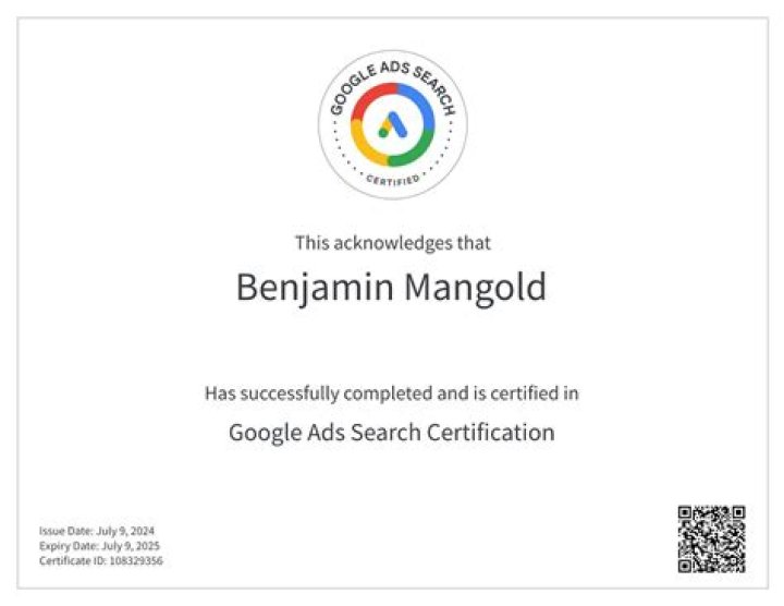How do I get my AdWords certification?