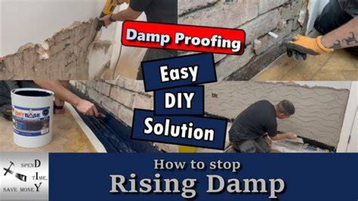 How do I get rid of damp stains on my ceiling?