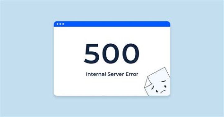 How do I get rid of error 500?