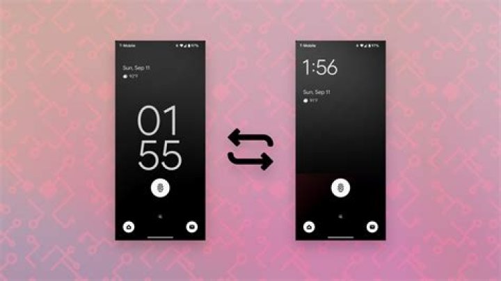How do I get the clock off my lock screen Android?