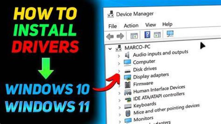 How do I install touch screen drivers Windows 10?