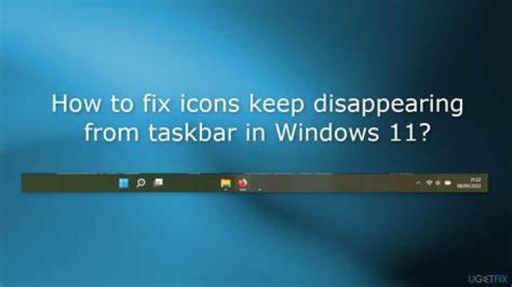 How do I keep my desktop icons from disappearing?