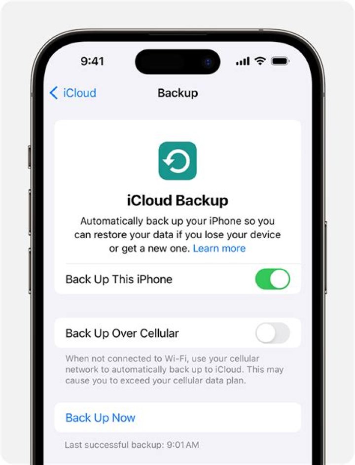 How do I know if my iPhone is backed up to iCloud?