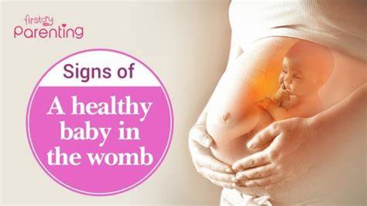 How do I know my baby is healthy in the womb?