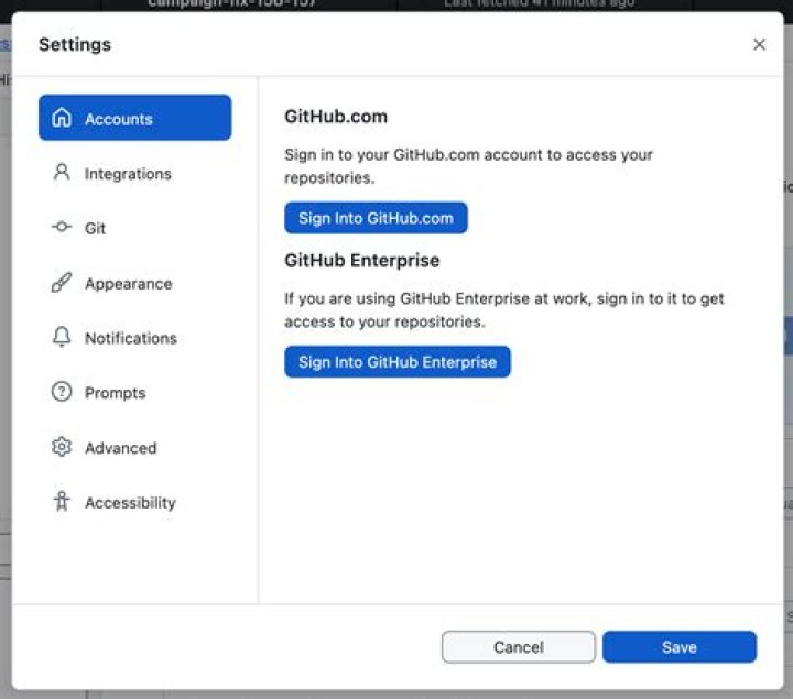 How do I log into GitHub desktop?