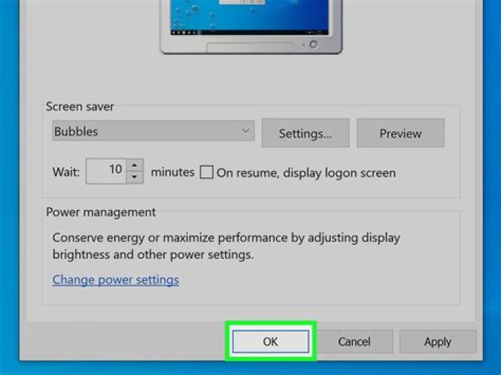 How do I make a GIF my screensaver Windows 7?