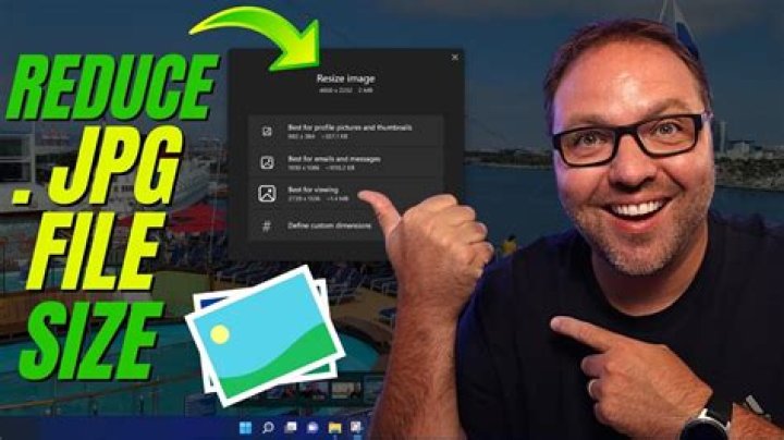 How do I make the file size smaller in Windows 7?