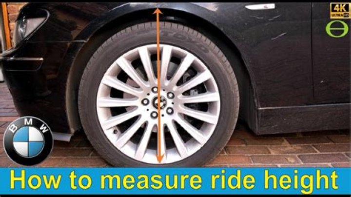 How do I measure my ride height?