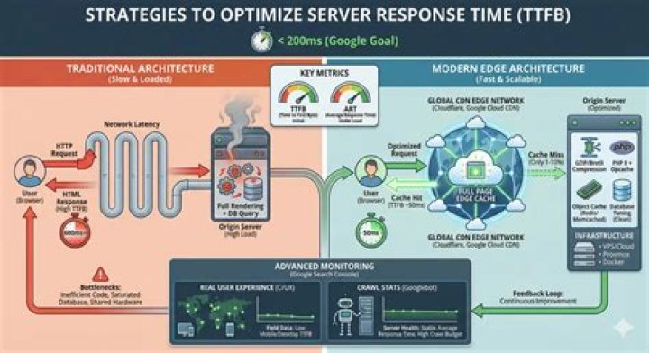 How do I optimize server response time?