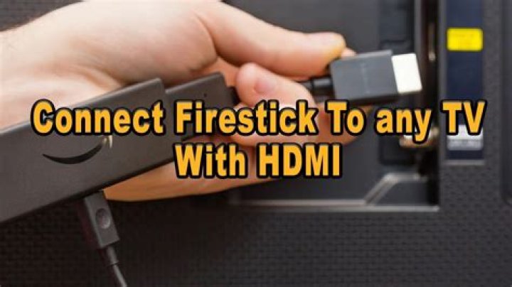 How do I pair my Firestick to my TV?