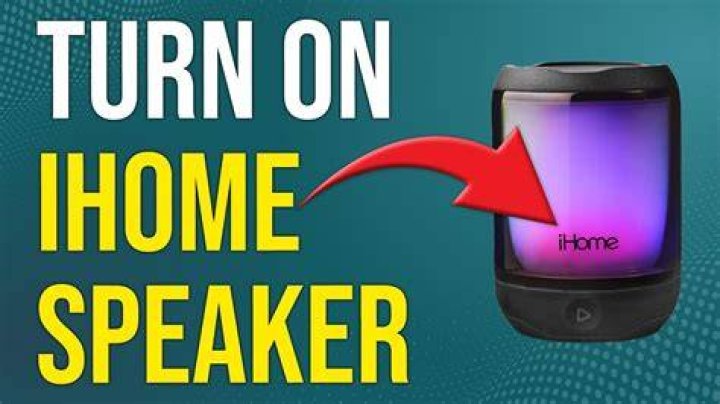 How do I pair my iHome mini speaker?