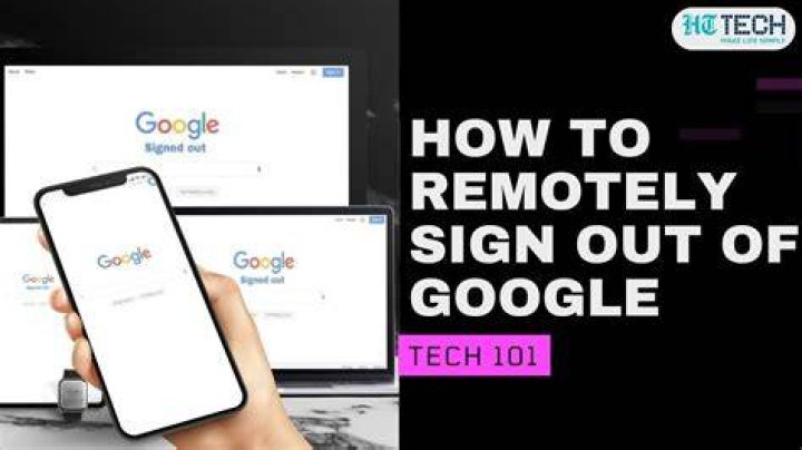 How do I remotely sign out of Google?