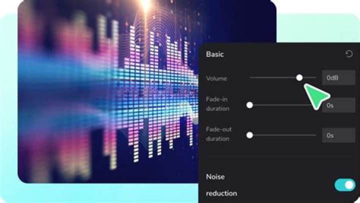How do I remove background noise from audio?