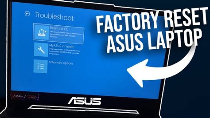 How do I reset my password on my Asus laptop Windows 10?