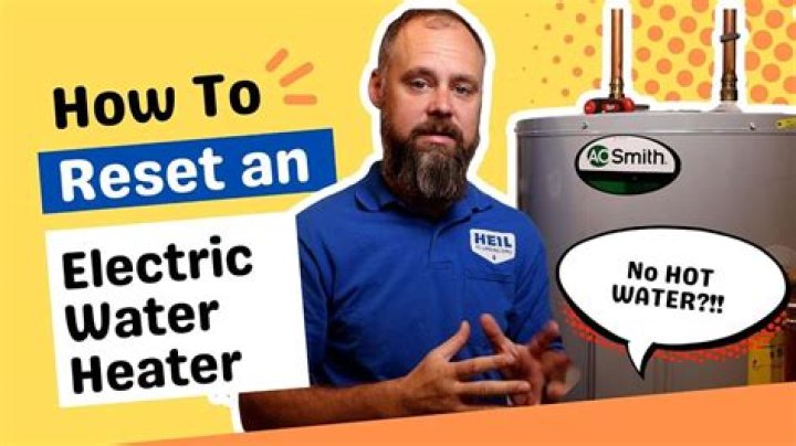 How do I reset my space heater?