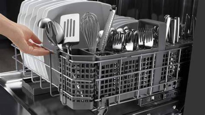 How do I reset the control panel on my KitchenAid dishwasher?