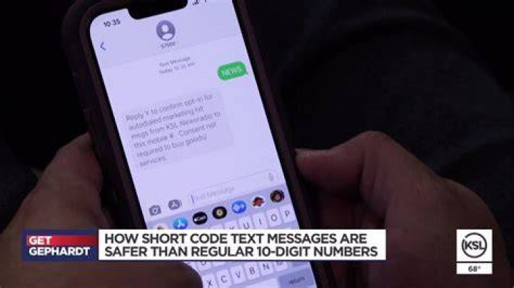 How do I send a short code text?