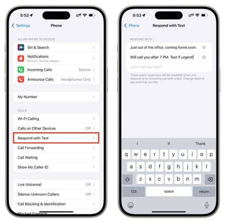 How do I set up automatic text reply on Android phone?