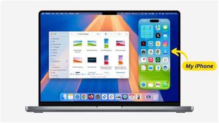 How do I share my Mac screen with a different network?