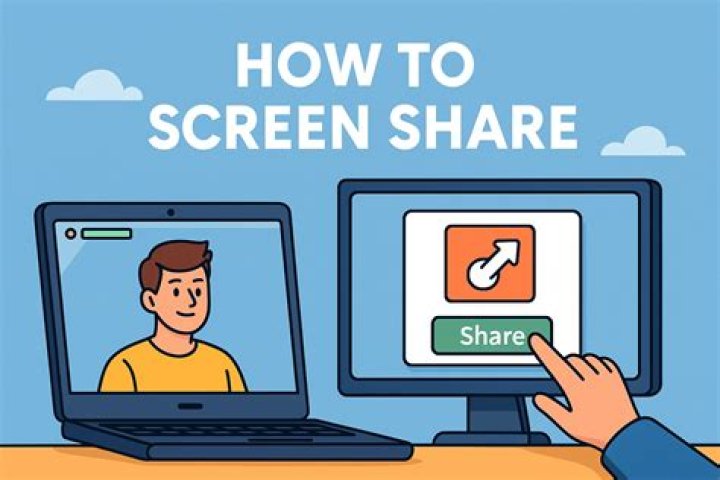 How do I share my screen with Windows 10?
