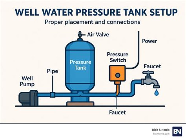 How do I size a water pressure tank?