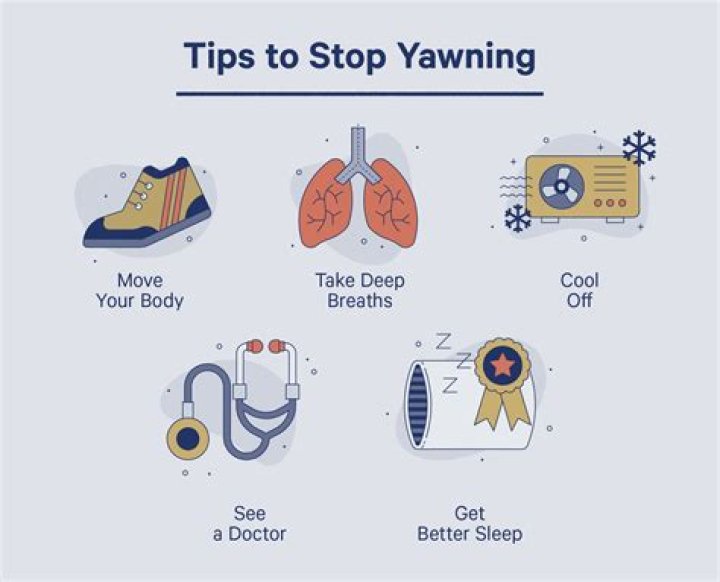How do I stop excessive yawning?