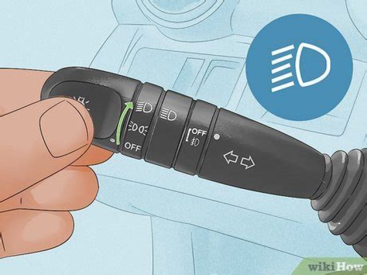 How do I turn on my fog lights Kia?