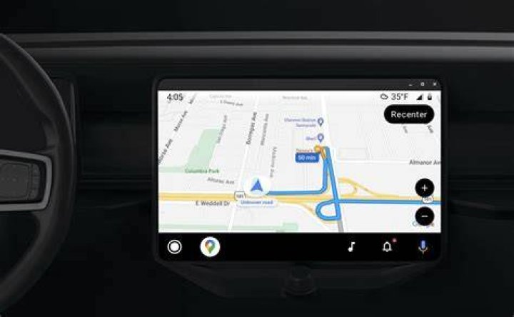 How do I use Google maps as sat nav?