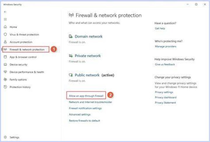 How do I whitelist a URL in Windows Firewall?