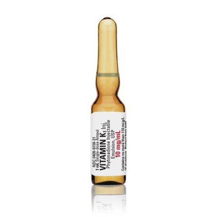 How do you administer IV vitamin K?