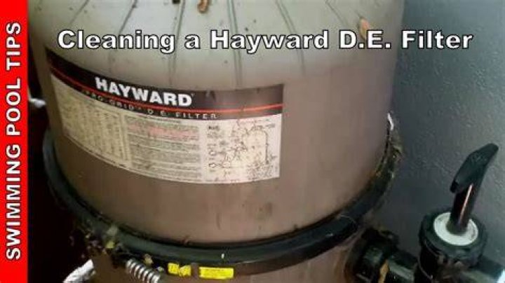How do you backwash a Hayward Pro Grid DE filter?