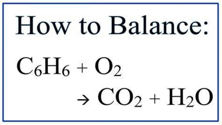How do you balance c6h6 o2 co2 h2o?