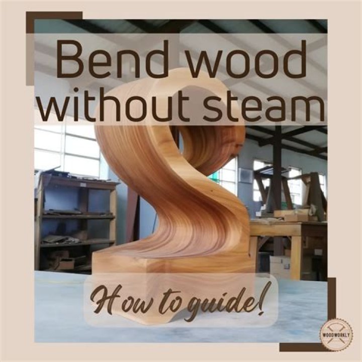 How do you bend wood with boiling water?