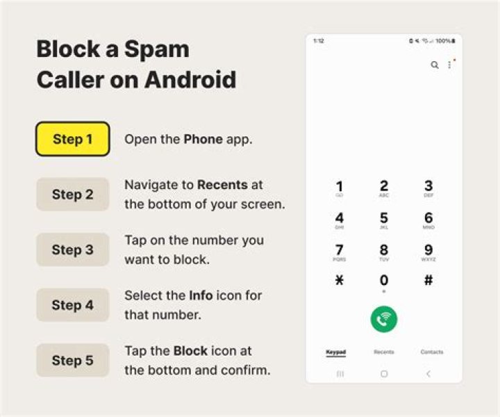 How do you block calls on an Android phone?