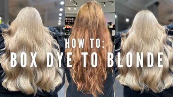 How do you box dye your hair?