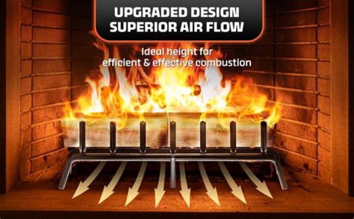 How do you build a fire in a fireplace without a grate?